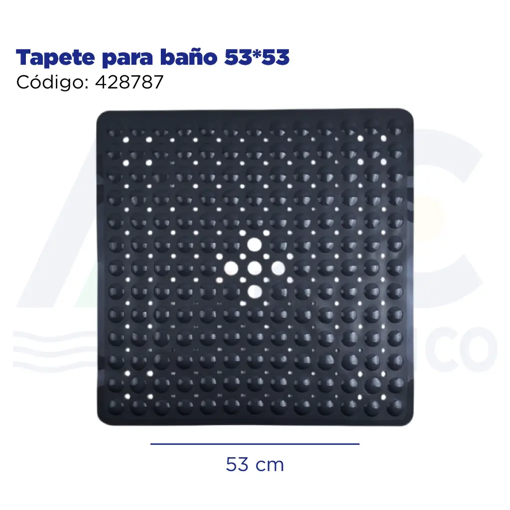 Tapete para baño 53*53