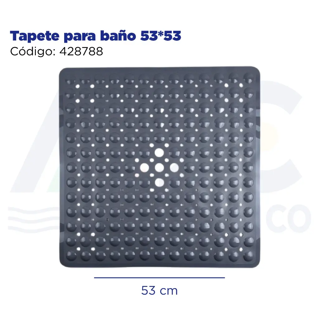 Tapete para baño 53*53