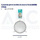 Colador para aceite de acero inoxidable 22cm