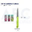 Set de cuchillos 6 piezas