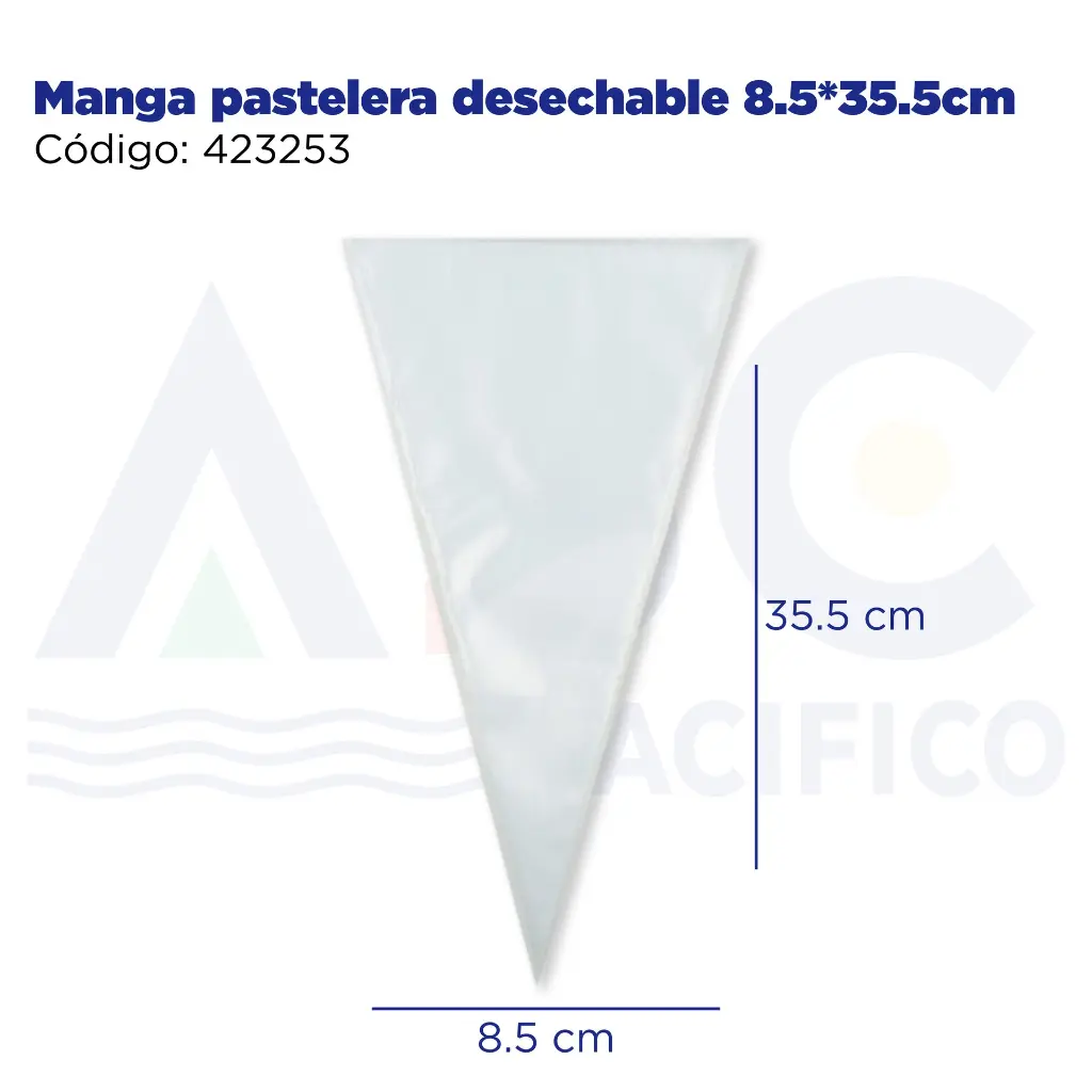 Manga pastelera desechable 8.5*35.5cm