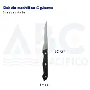 Set de cuchillos 6 piezas