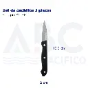 Set de cuchillos 2 piezas