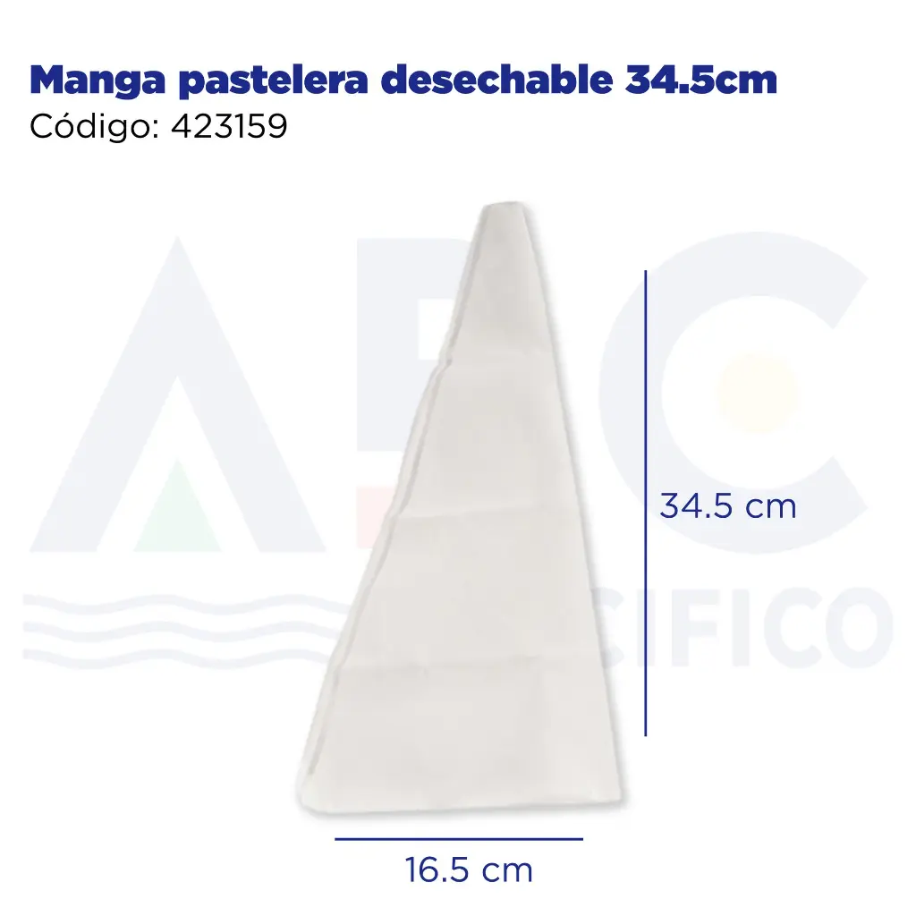 Manga pastelera desechable 34.5cm