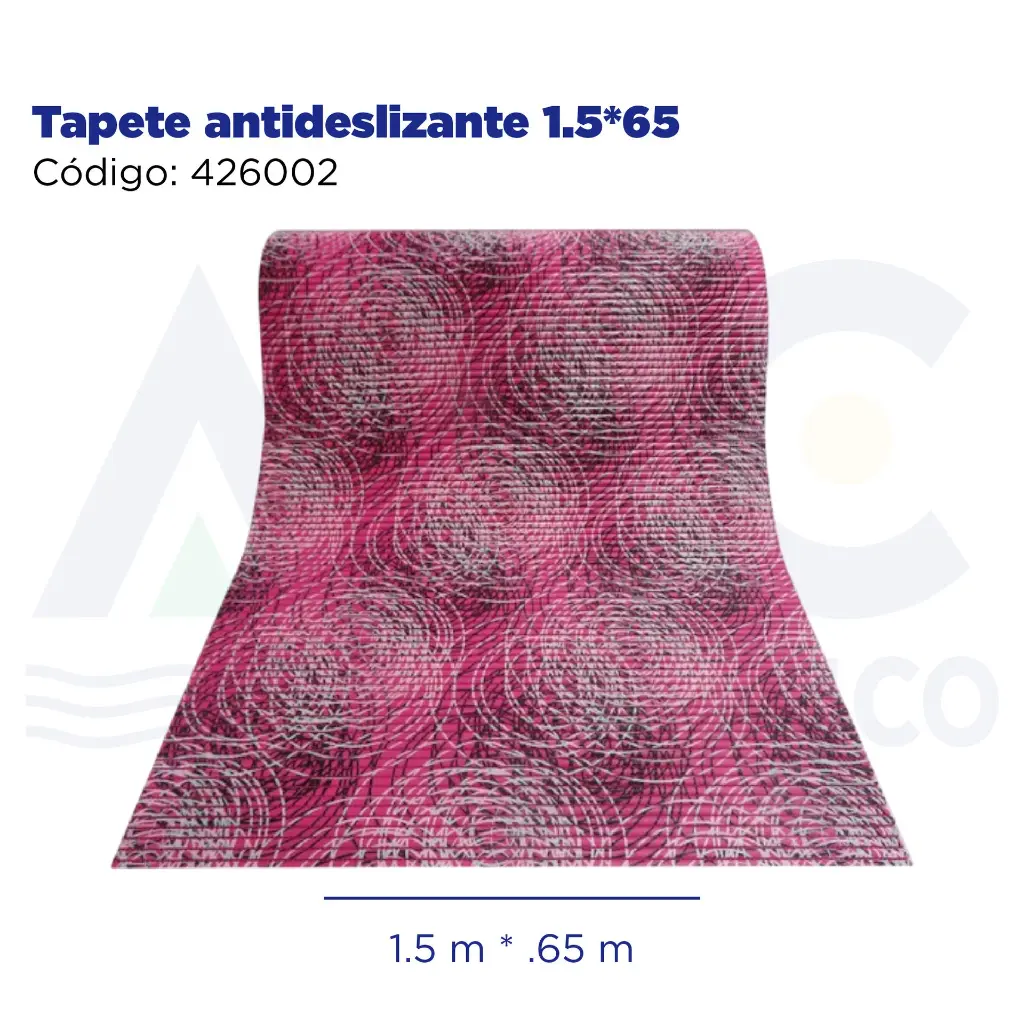 Tapete antideslizante 1.5*65