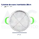 Colador de acero inoxidable 28cm