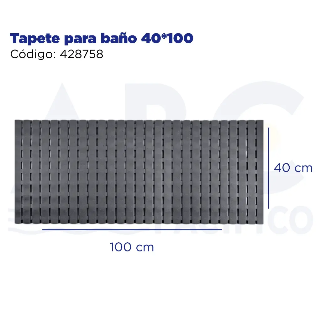 Tapete para baño 40*100