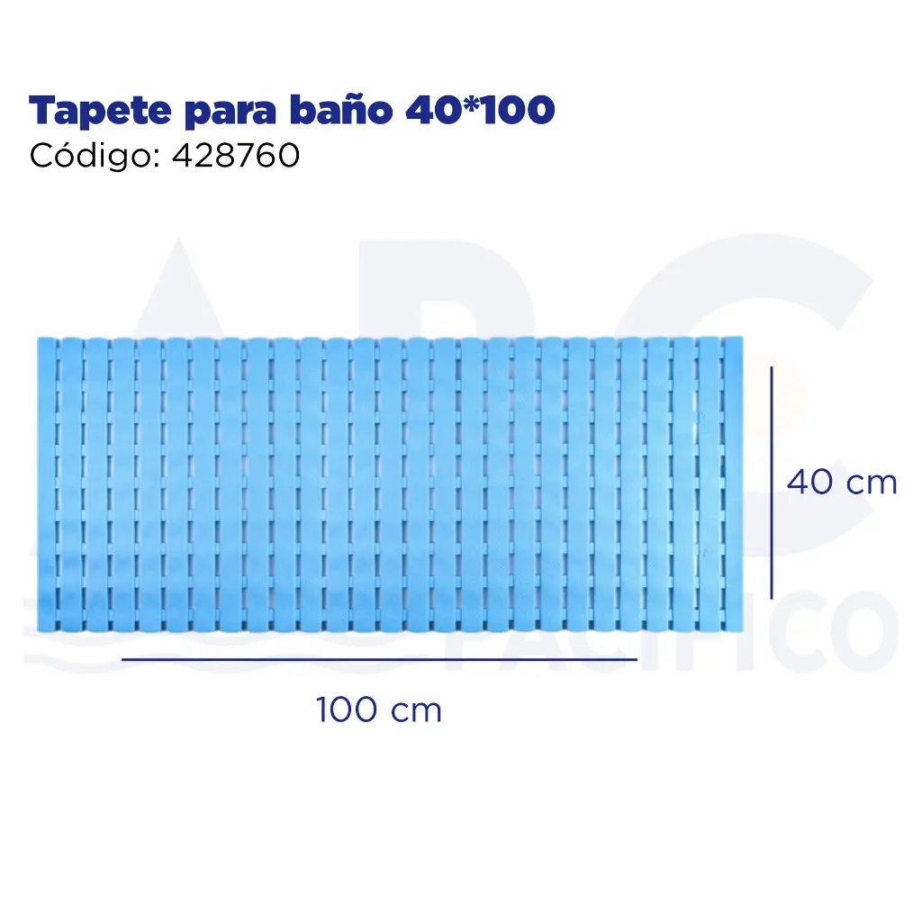 Tapete para baño 40*100