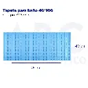 Tapete para baño 40*100