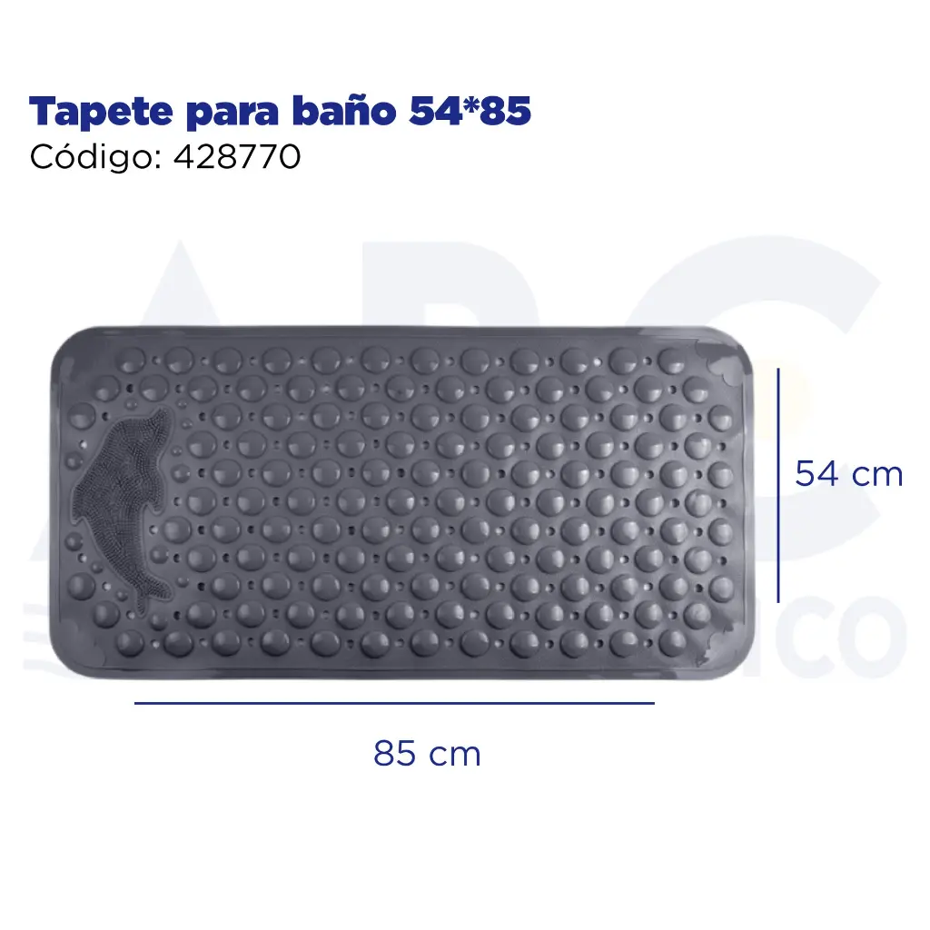 Tapete para baño 54*85