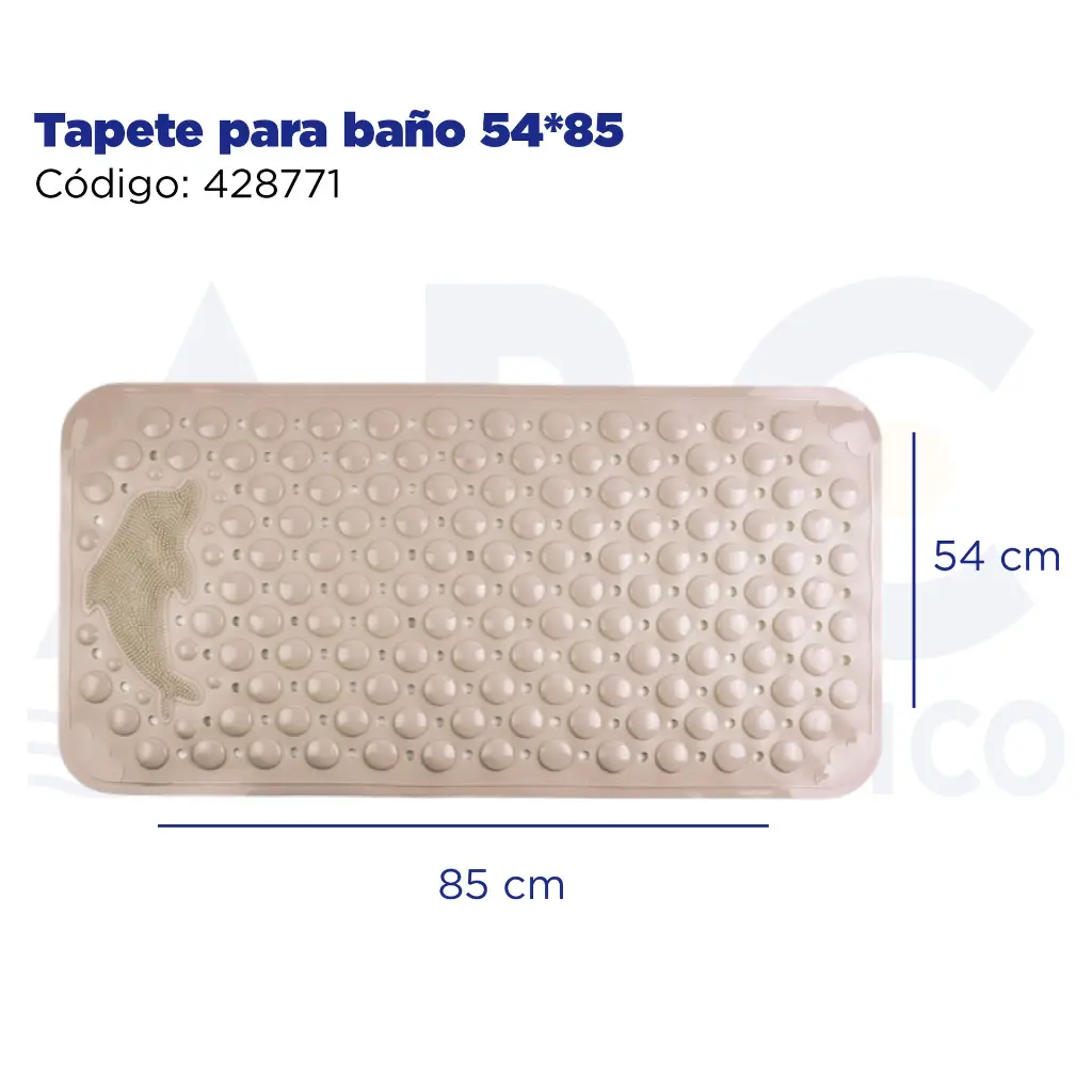 Tapete para baño 54*85