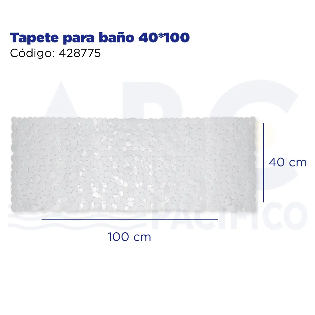Tapete para baño 40*100