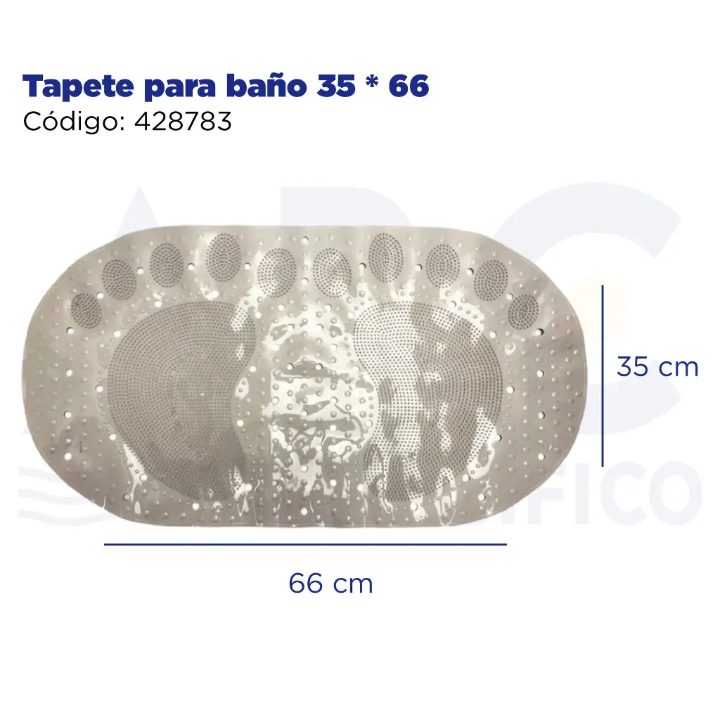 Tapete para baño 35 * 66