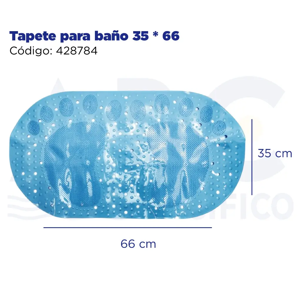 Tapete para baño 35 * 66