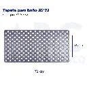 Tapete para baño 35*72