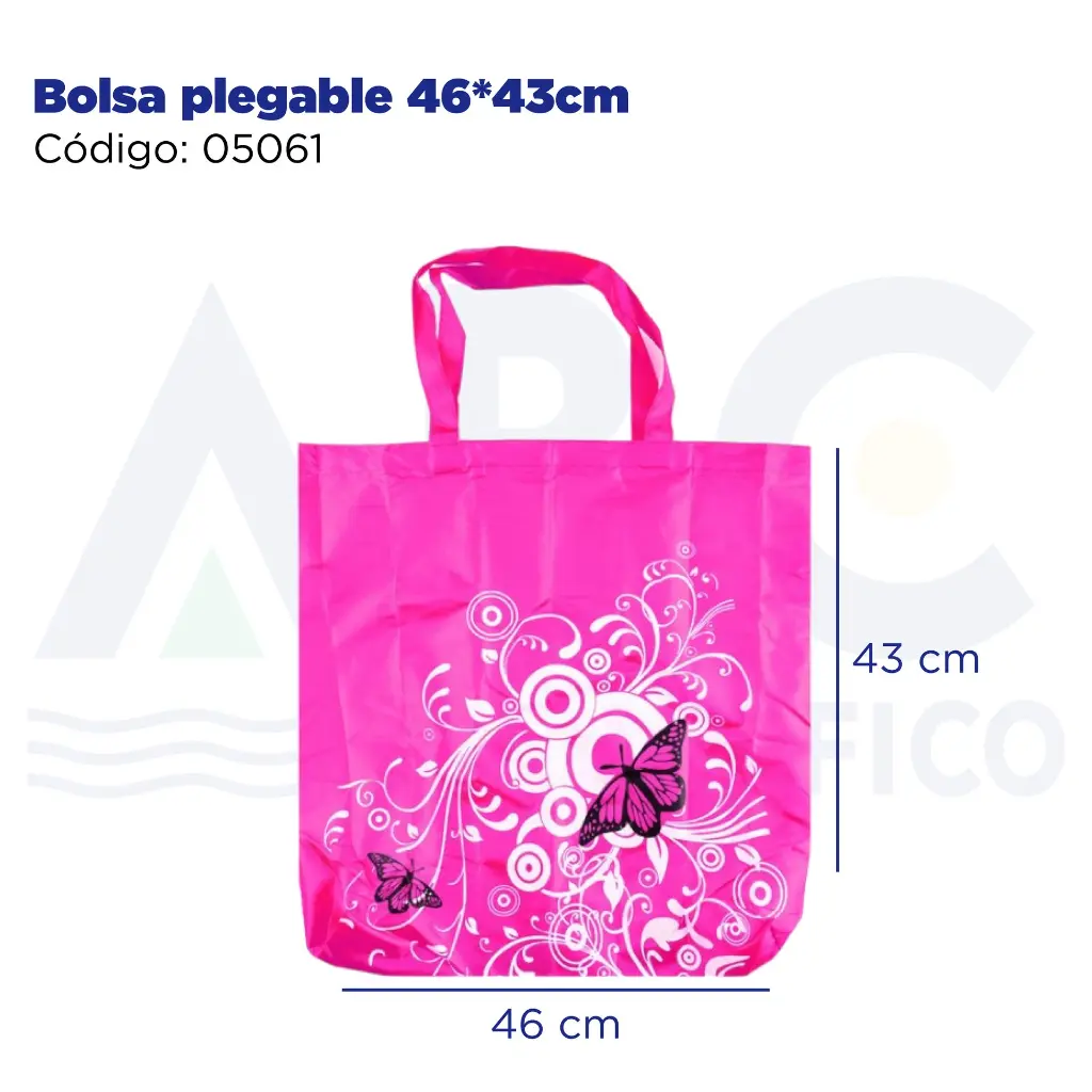 Bolsa plegable 46*43cm