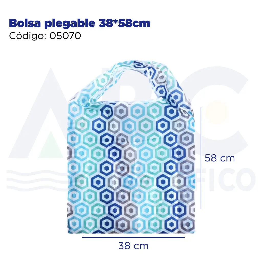 Bolsa plegable 38*58cm