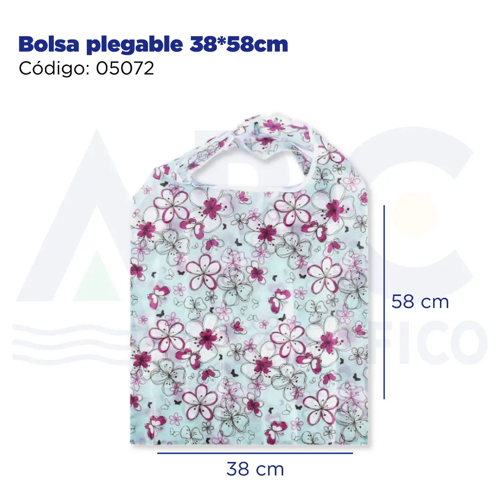Bolsa plegable 38*58cm