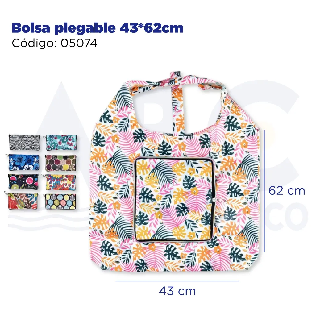 Bolsa plegable 43*62cm