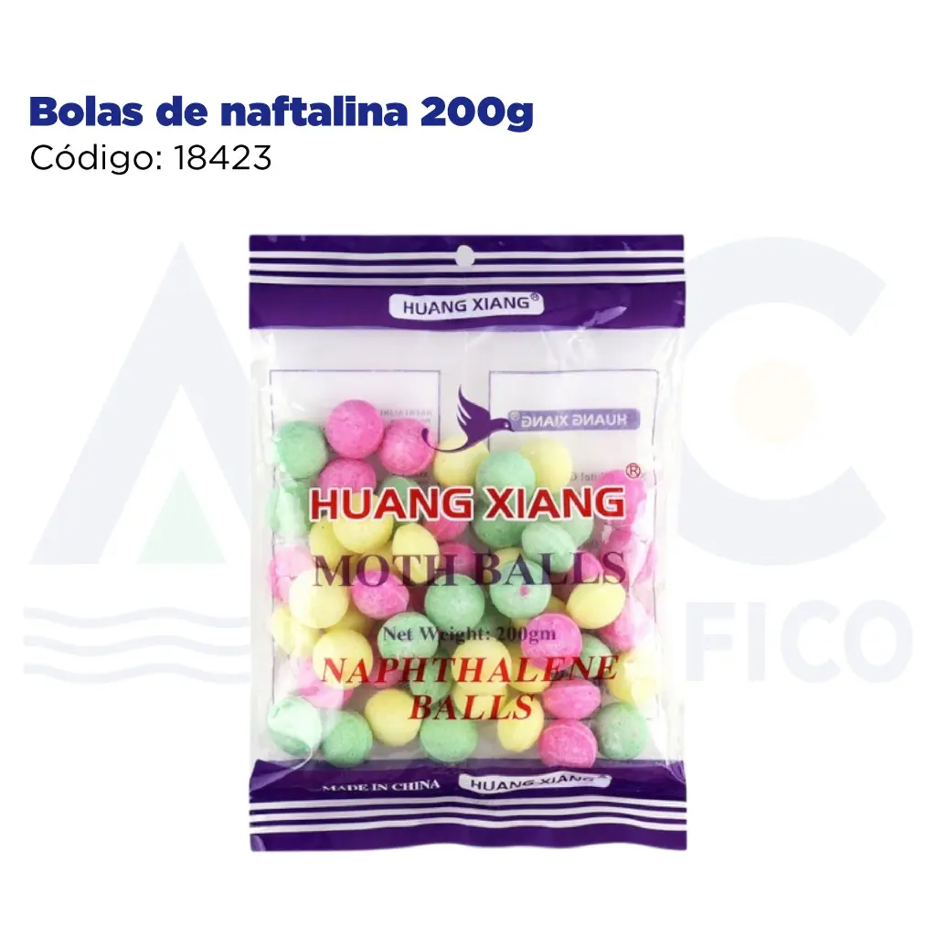 Bolas de naftalina 200 g