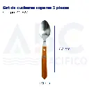 Set de cucharas soperas 3 piezas