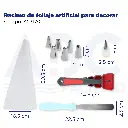 Kit de boquillas para manga pastelera 10 piezas