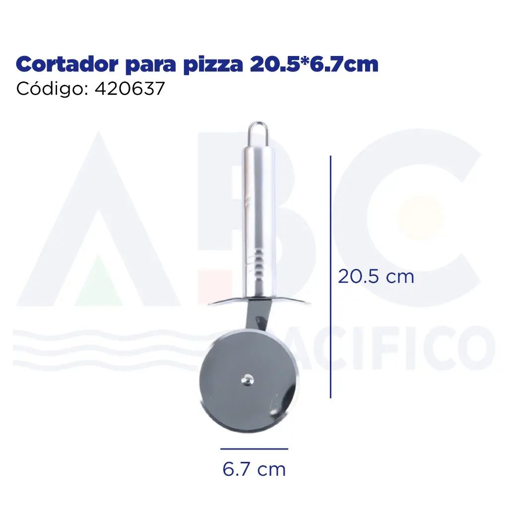Cortador para pizza 20.5*6.7cm