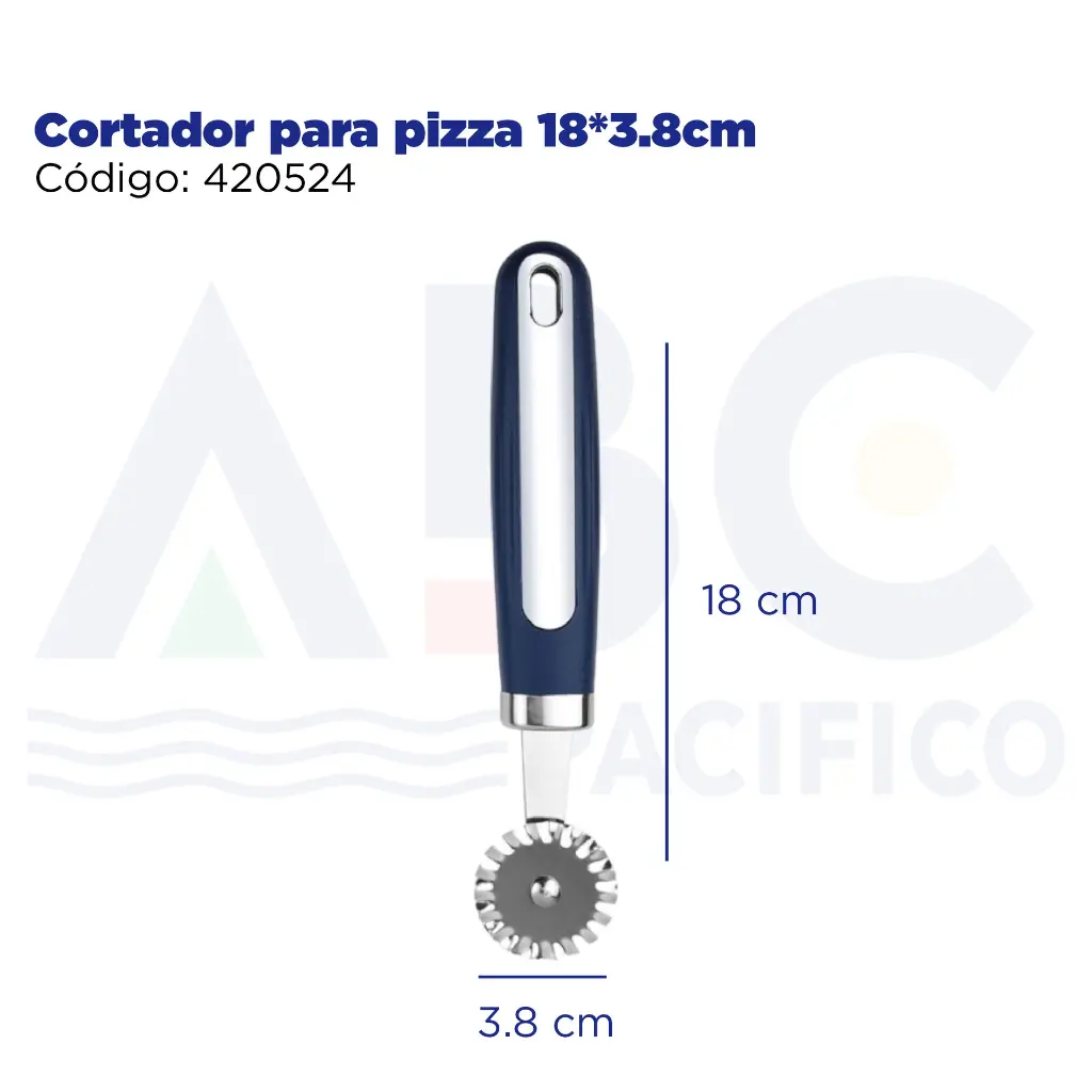 Cortador para pizza 18*3.8cm