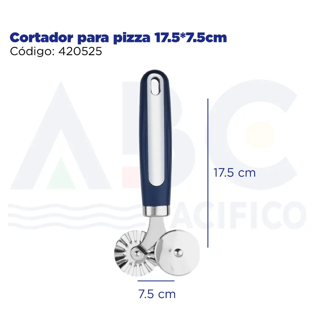 Cortador para pizza 17.5*7.5cm