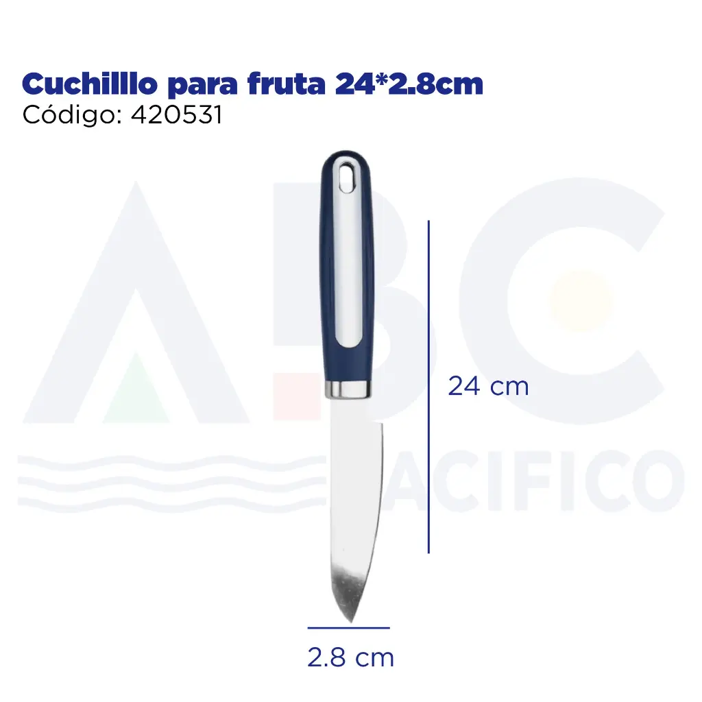 Cuchilllo para fruta 24*2.8cm