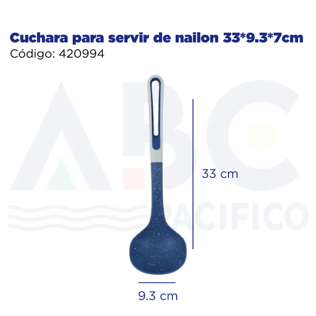 Cuchara para servir de nailon 33*9.3*7cm
