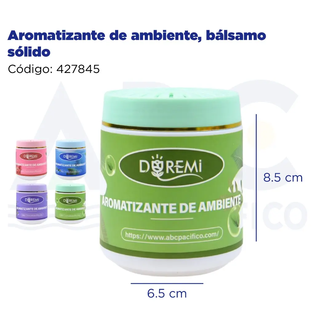 Aromatizante de ambiente, bálsamo sólido