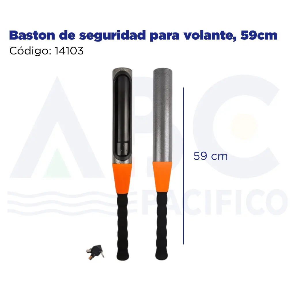 Baston de seguridad para volante, 59cm