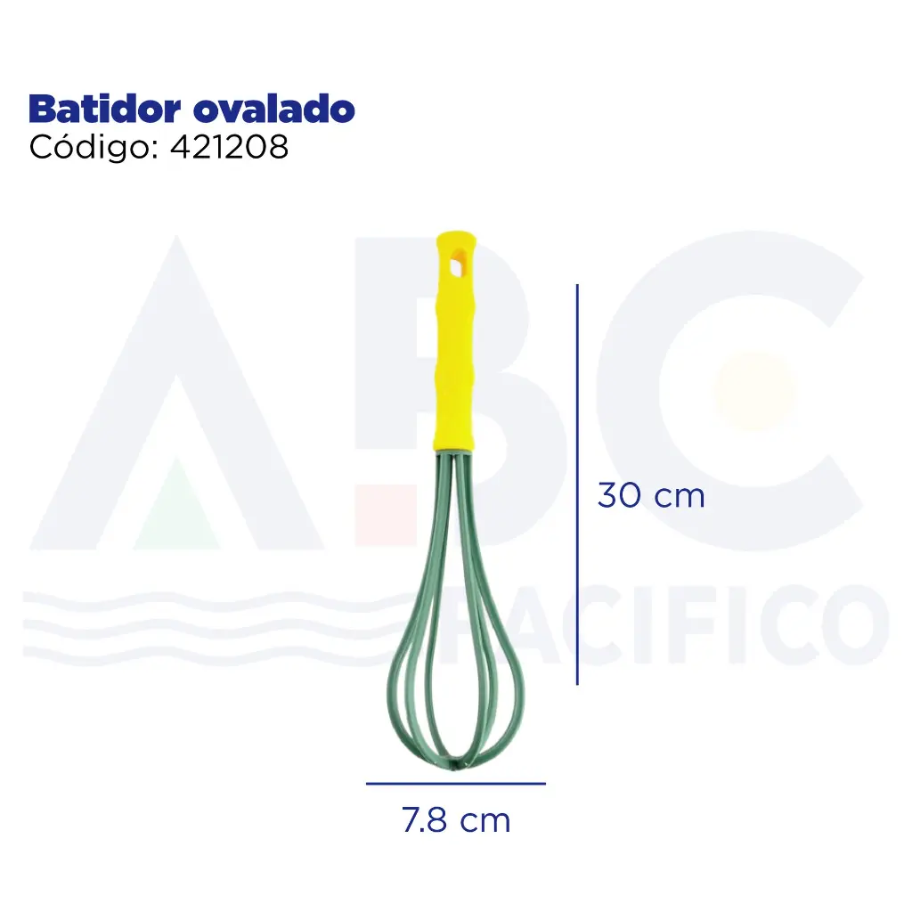 Batidor ovalado