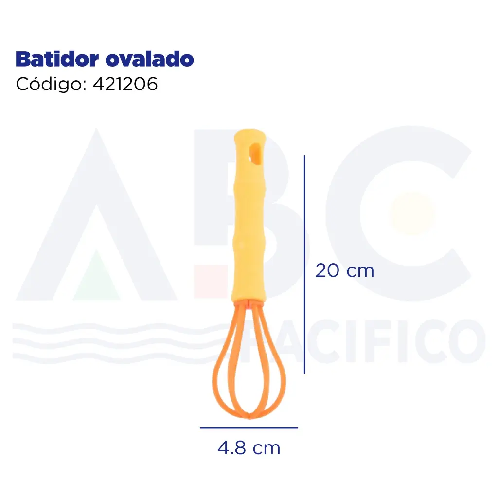 Batidor ovalado