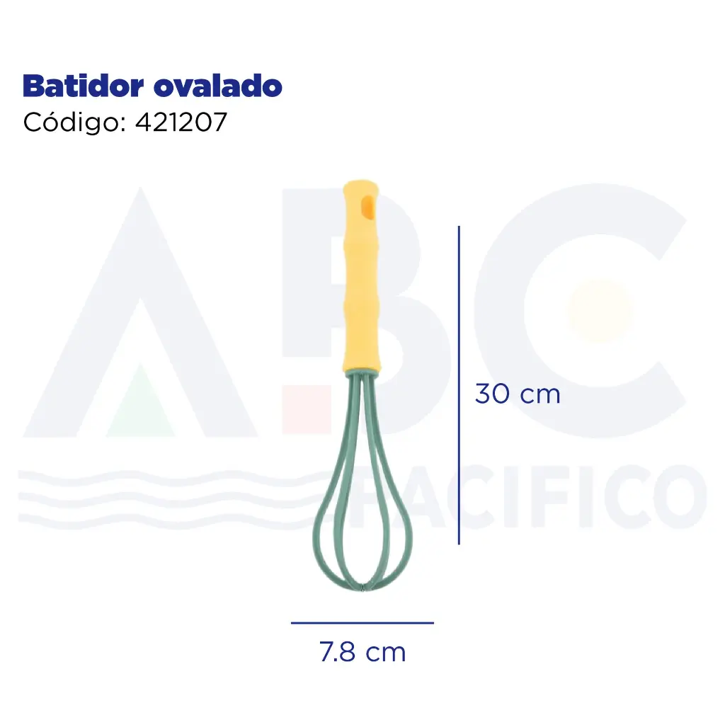 Batidor ovalado