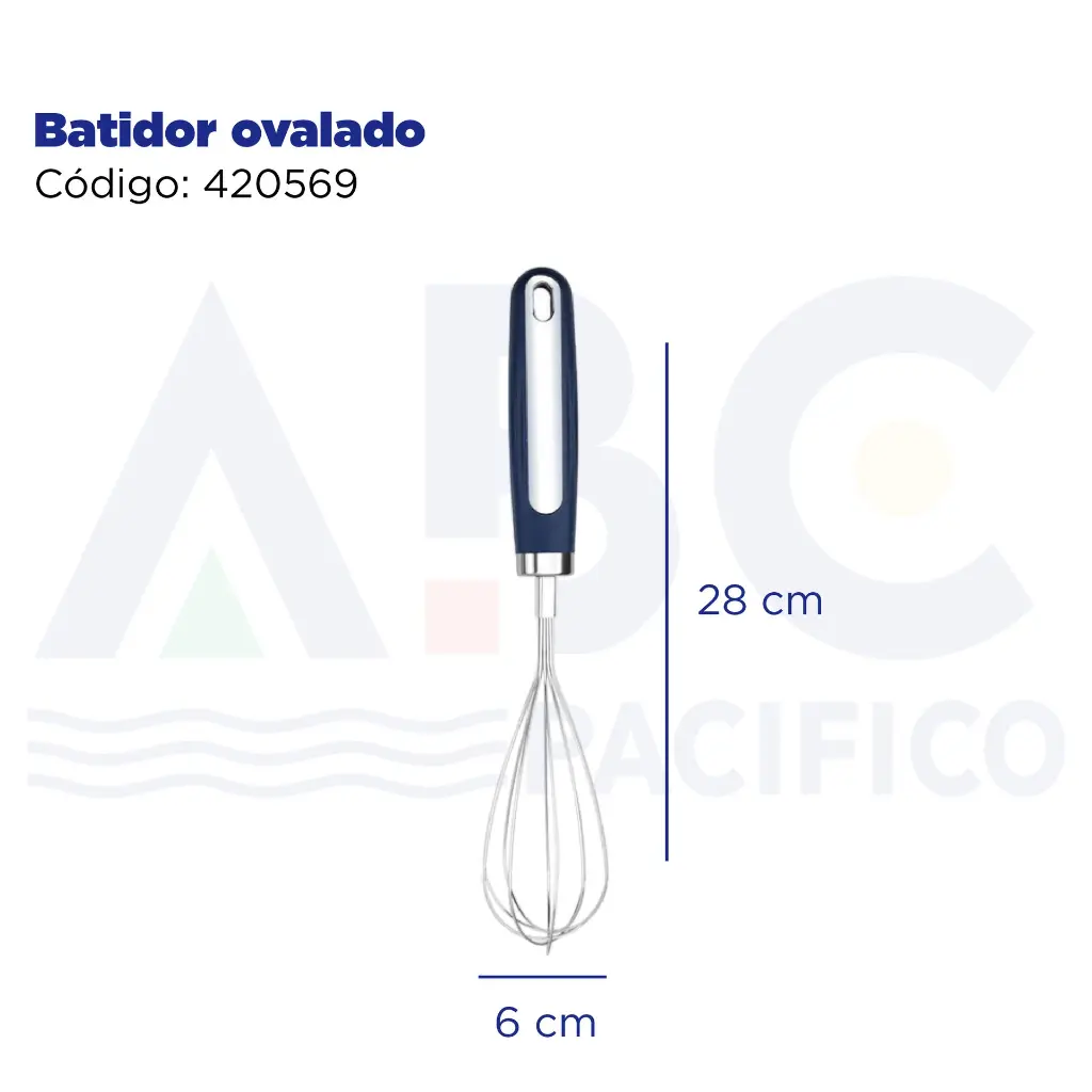 Batidor ovalado