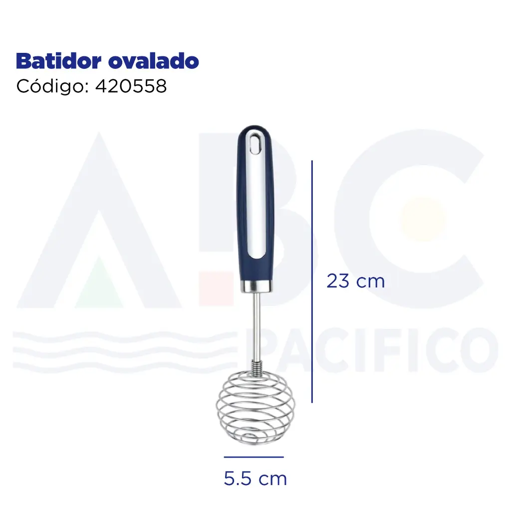 Batidor ovalado