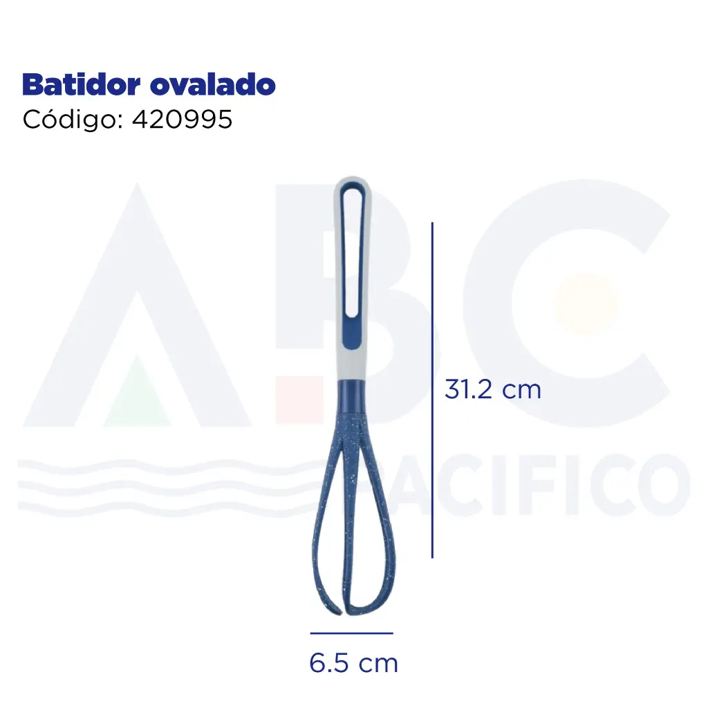 Batidor ovalado