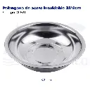Palangana de acero inoxidable 32*8cm