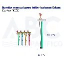Bomba manual para inflar balones 54cm