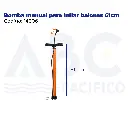 Bomba manual para inflar balones 61cm