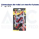 Abrazaderas de metal con resorte 4 piezas