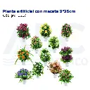 Planta artificial con maceta 9*26cm