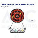 Juego de shots Tiro al blanco 35*26cm