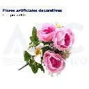 Flores artificiales decorativas