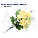Flores artificiales decorativas