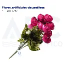 Flores artificiales decorativas
