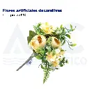 Flores artificiales decorativas