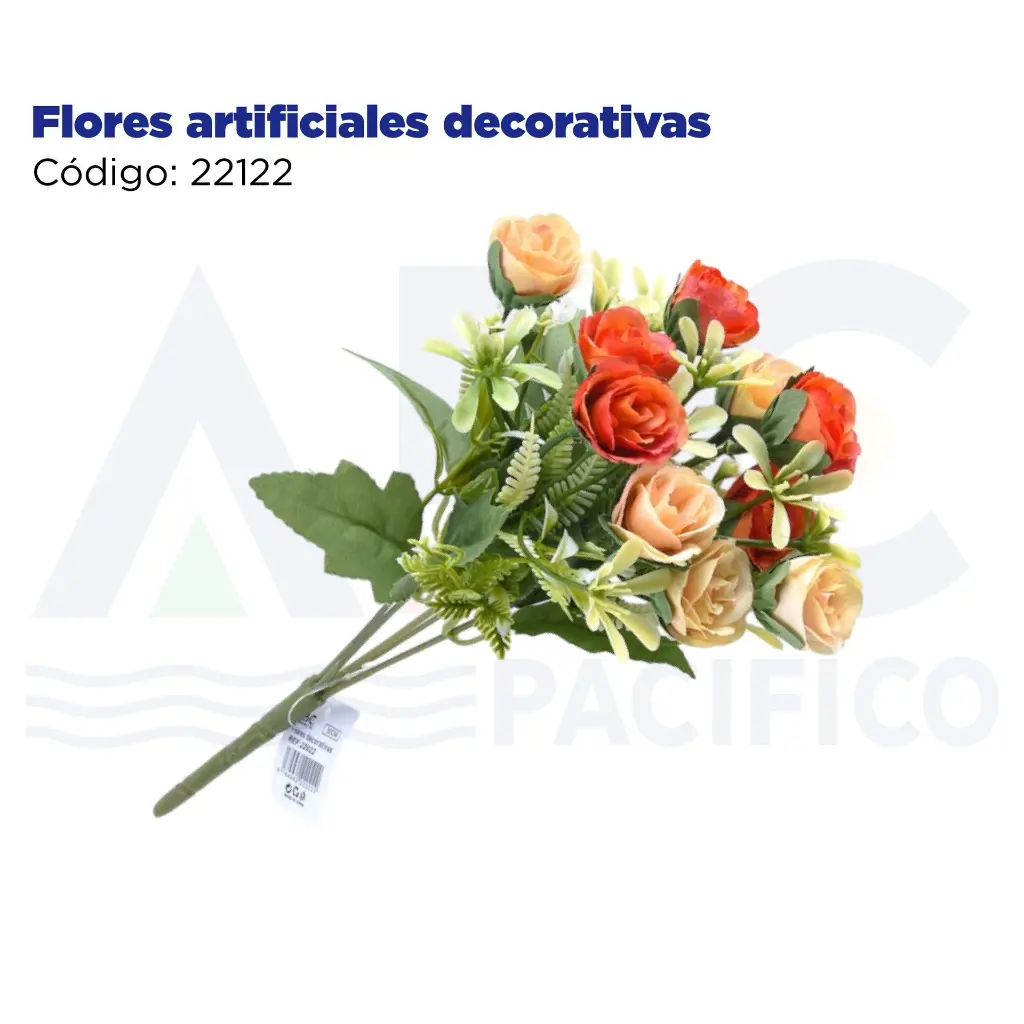 Flores artificiales decorativas